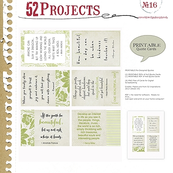 52 Projects No. 16