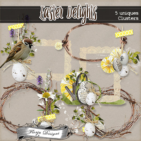 Easter Delights { Clusters PU } Florju Designs Easter Delights { Clusters PU } Florju Designs