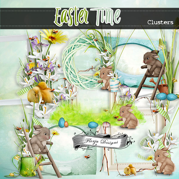Easter Time { Clusters PU } by Florju Designs Easter Time { Clusters PU } by Florju Designs