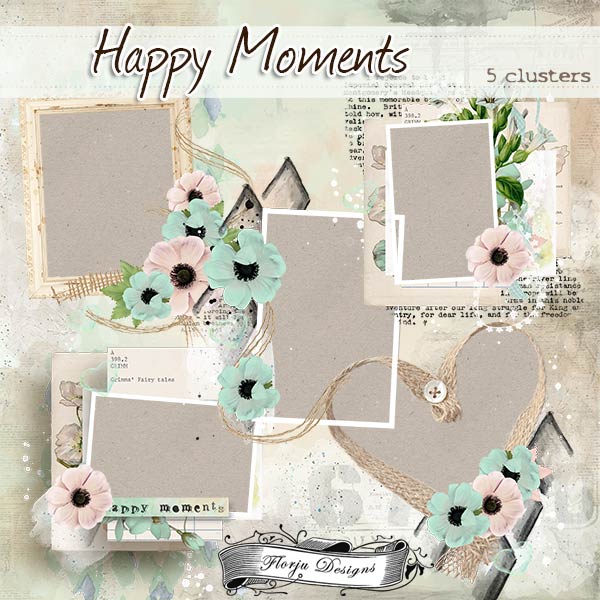 Happy Moments { Clusters PU } by Florju Designs Happy Moments { Clusters PU } by Florju Designs