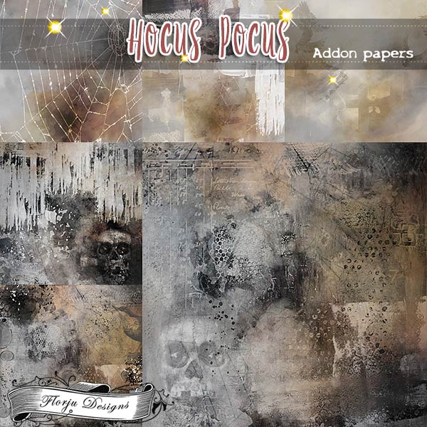 Hocus Pocus { Addon Paper PU } by Florju Designs Hocus Pocus { Addon Paper PU } by Florju Designs