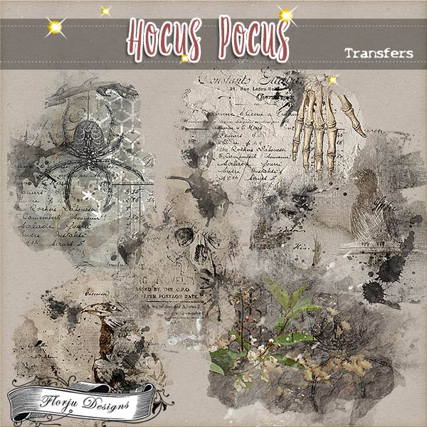 Hocus Pocus { Transfers PU } by Florju Designs Hocus Pocus { Transfers PU } by Florju Designs