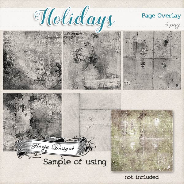 Holidays { Page Overlay PU } by Florju Designs Holidays { Page Overlay PU } by Florju Designs
