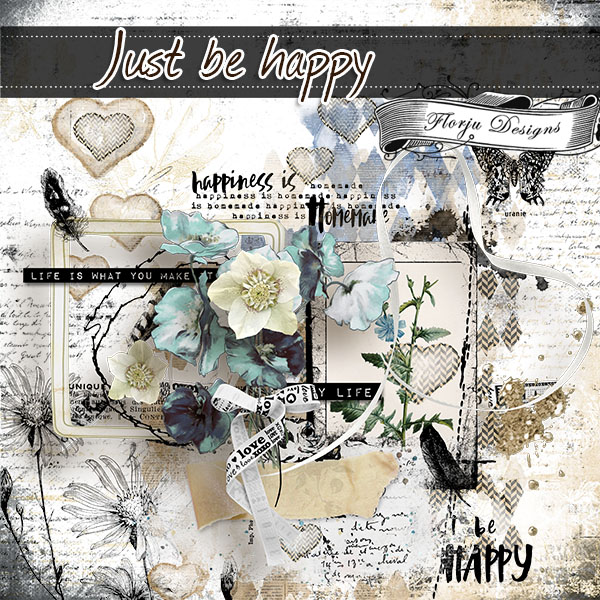 Just Be Happy { MINI kit PU } Just Be Happy { MINI kit PU }