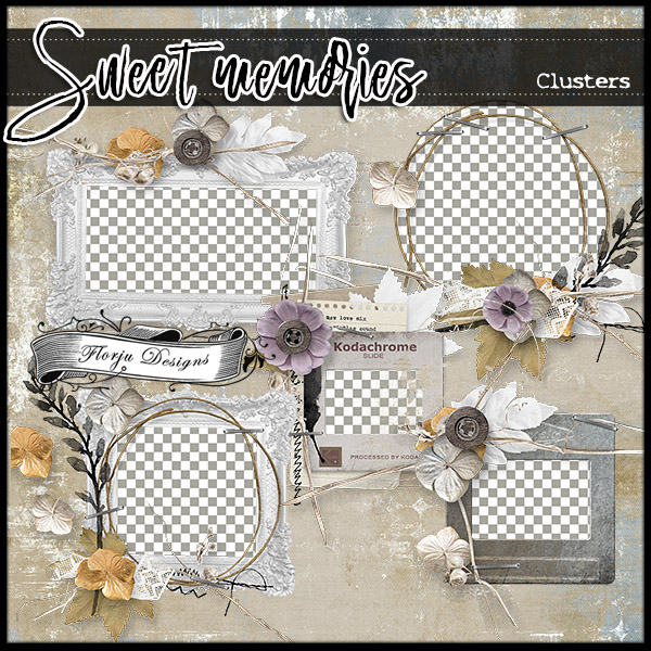 Sweet memories { Clusters PU } by Florju Designs Sweet memories { Clusters PU } by Florju Designs