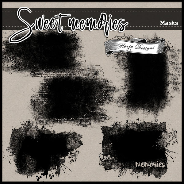 Sweet memories { Masks PU } by Florju Designs Sweet memories { Masks PU } by Florju Designs