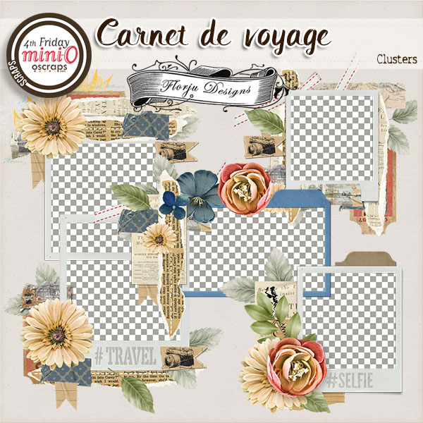 Carnet de Voyage { Cluster PU } by Florju designs Carnet de Voyage { Cluster PU } by Florju designs
