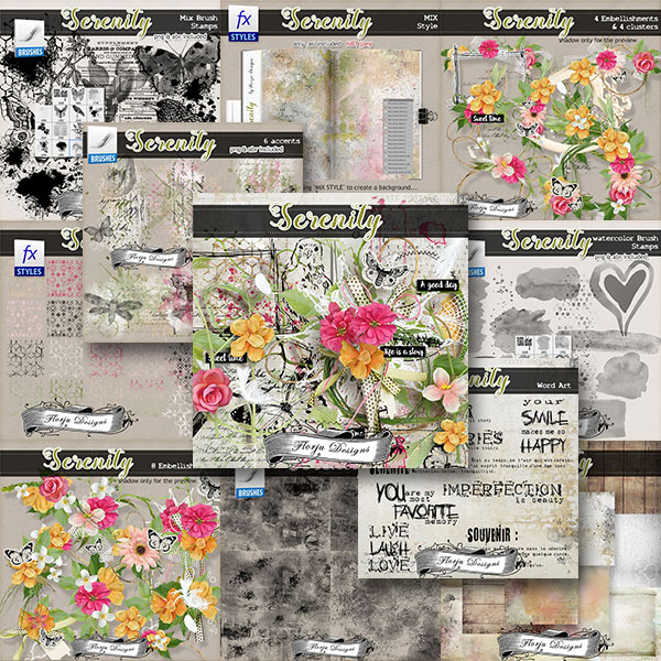 Serenity { Bundle PU } by Florju Designs Serenity { Bundle PU } by Florju Designs