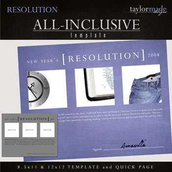 All Inclusive Template - RESOLUTION 2008