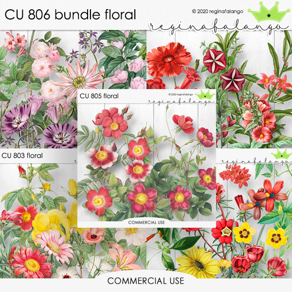 CU 806 BUNDLE FLORAL