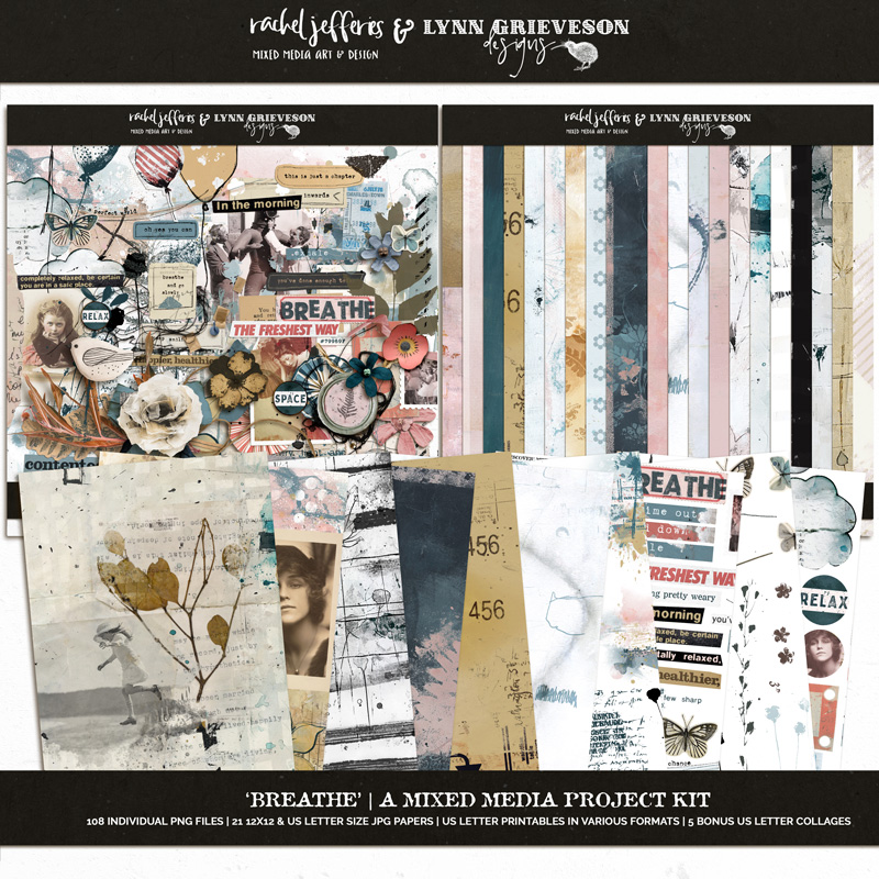 Breathe Mixed Media Project Kit