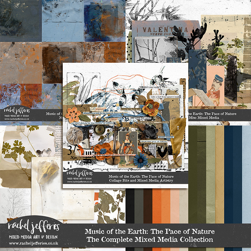 Music of the Earth: The Pace of Nature | The Complete Mixed Media Collection by Rachel Jefferies 