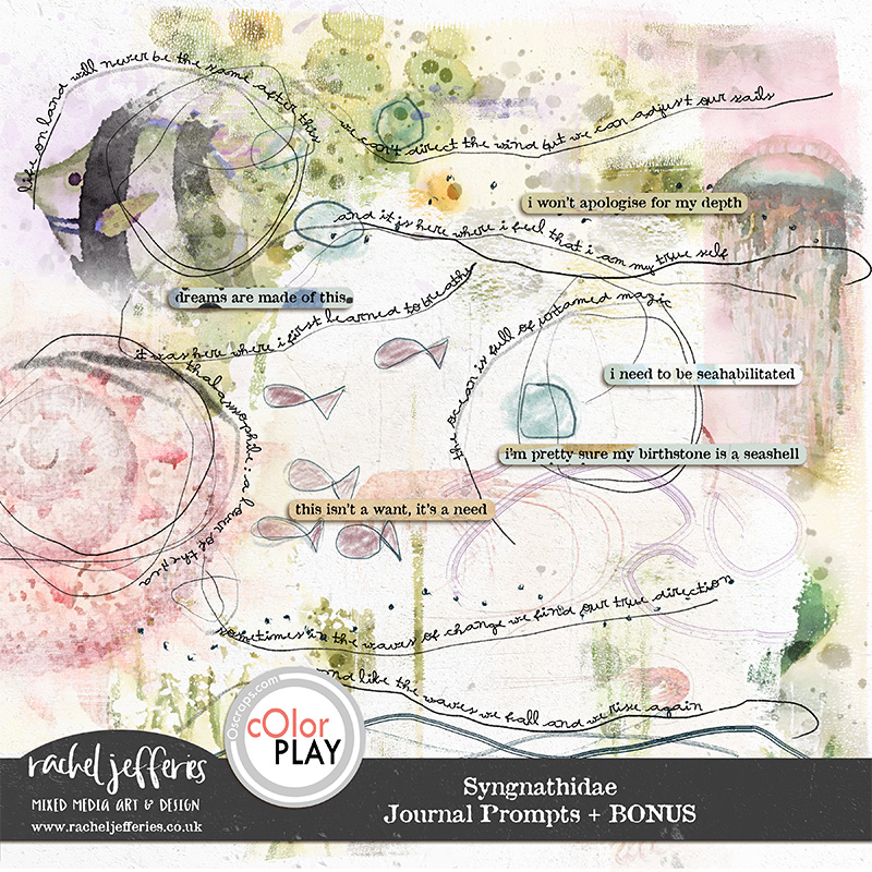 Syngnathidae | Journal Prompts + BONUS by Rachel Jefferies