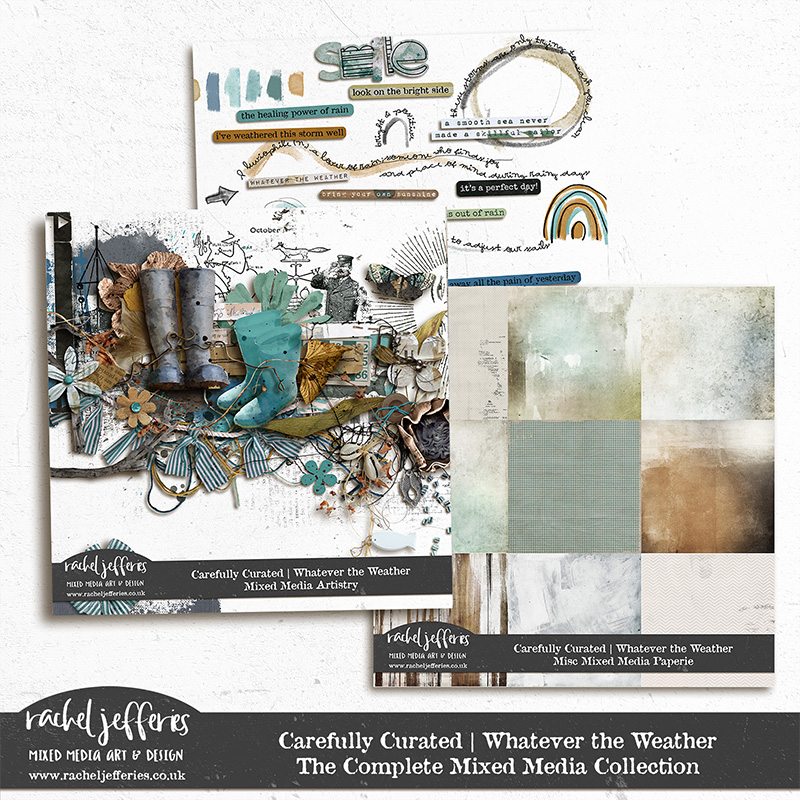 Carefully Curated | Whatever the Weather - The Complete Mixed Media Collection by Rachel Jefferies