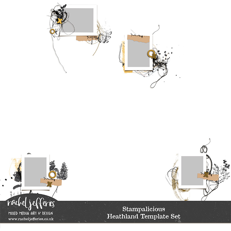 Stampalicious | Heathland Template Set