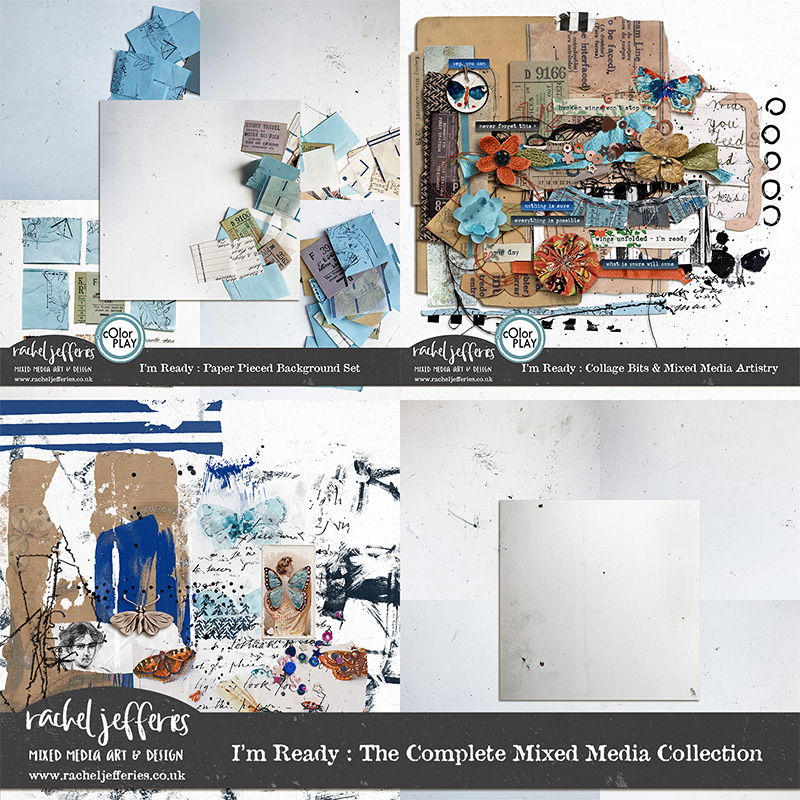 I'm Ready | The Complete Mixed Media Collection by Rachel Jefferies