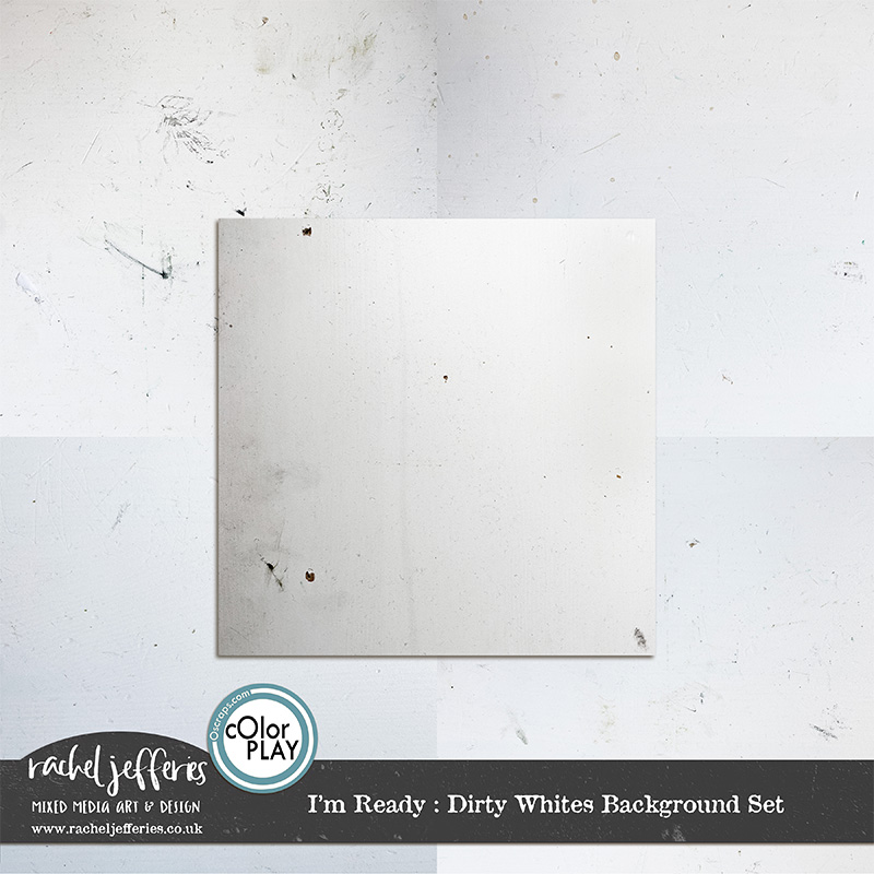 I'm Ready | Dirty Whites Background Set by Rachel Jefferies