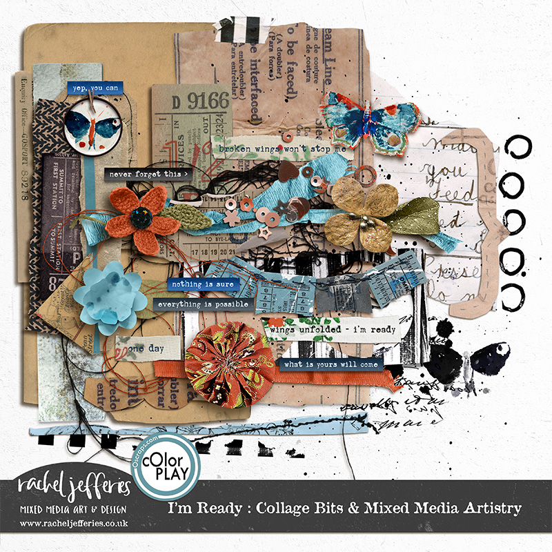 I'm Ready | Mixed Media Artistry by Rachel Jefferies