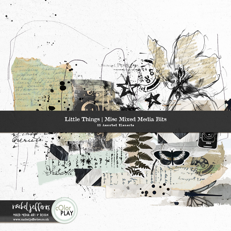 Little Things | Misc Mixed Media Bits by Rachel Jefferies