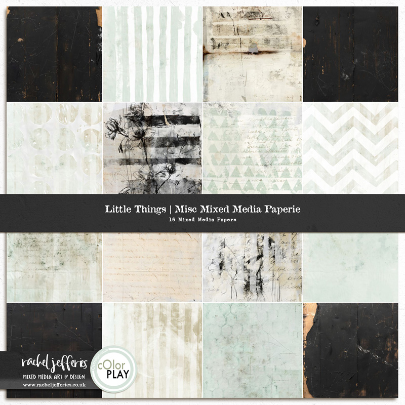 Little Things | Misc Mixed Media Paperie by Rachel Jefferies