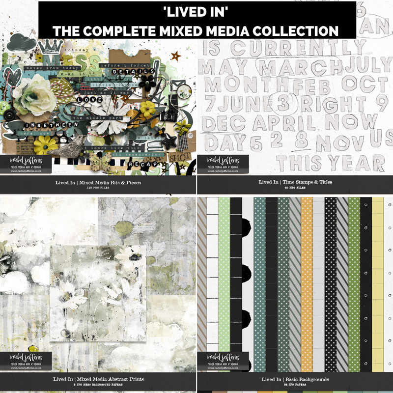 Lived In | The Complete Mixed Media Collection by Rachel Jefferies