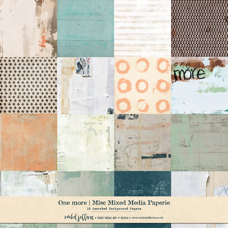 One More | Misc Mixed Media Paperie by Rachel Jefferies