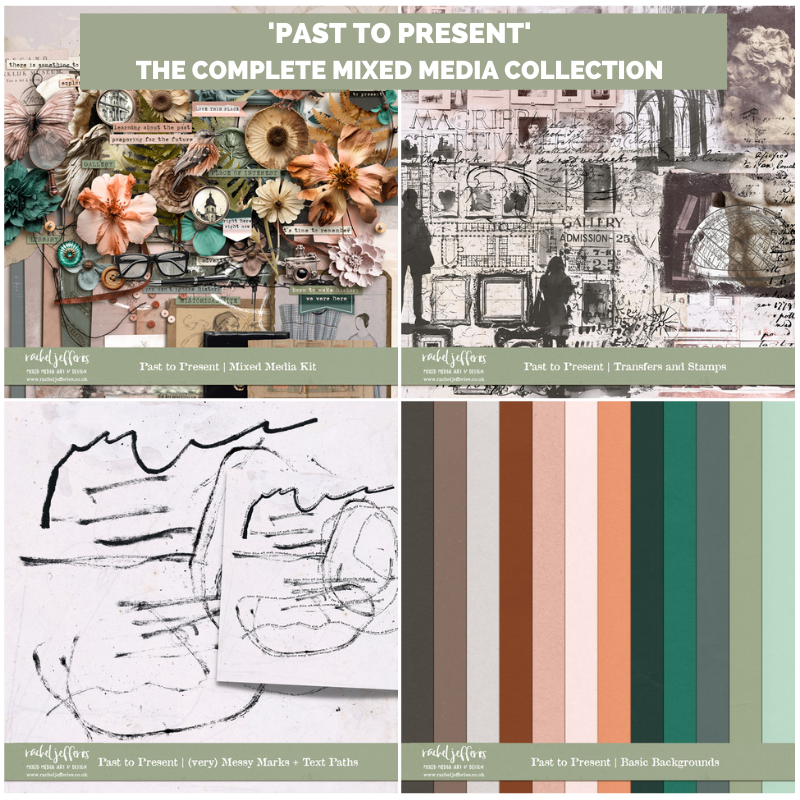 Past To Present | The Complete Mixed Media Collection by Rachel Jefferies