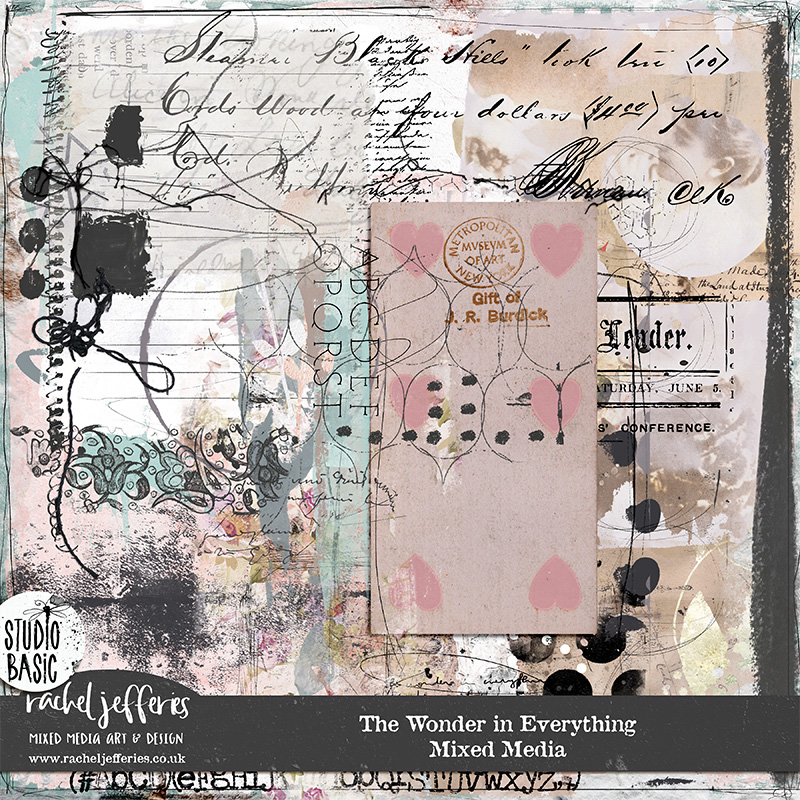 The Wonder in Everything | Mixed Media by Rachel Jefferies and Studio Basic Designs