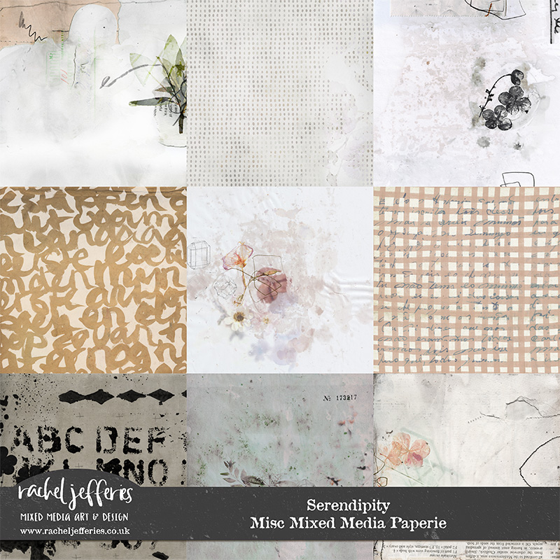 Serendipity | Misc Mixed Media Paperie by Rachel Jefferies
