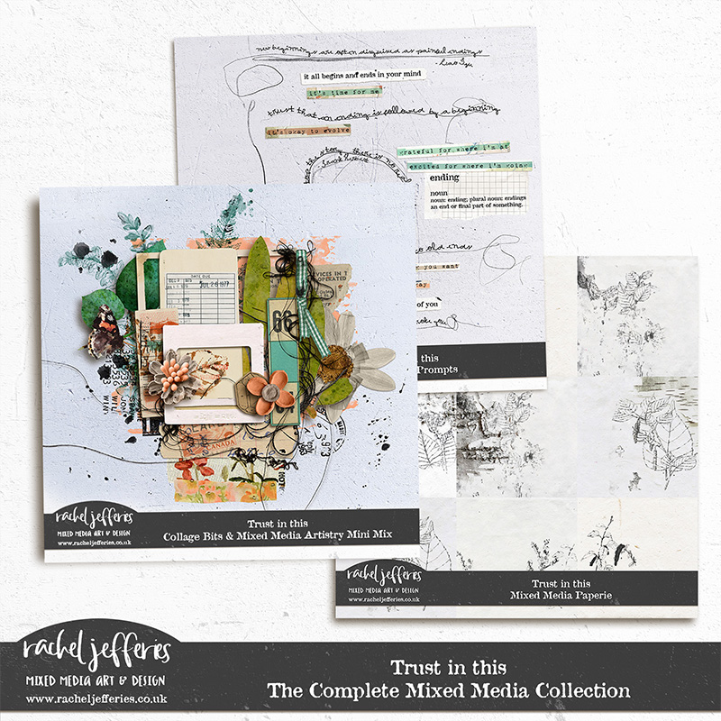 Trust In This | The Complete Mixed Media Collection by Rachel Jefferies