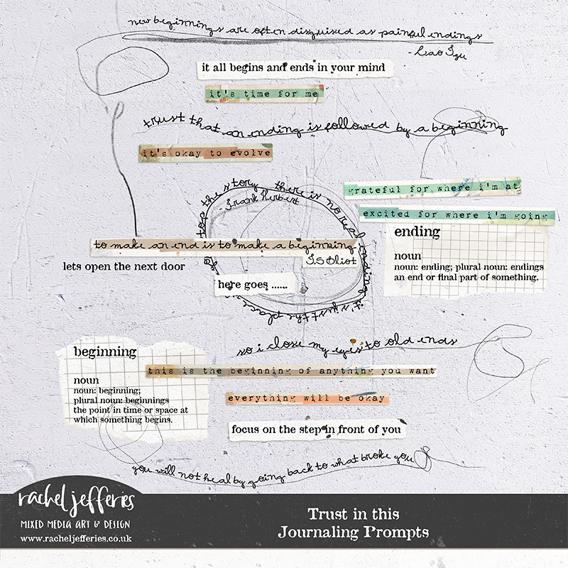 Trust In This | Journaling Prompts + BONUS by Rachel Jefferies