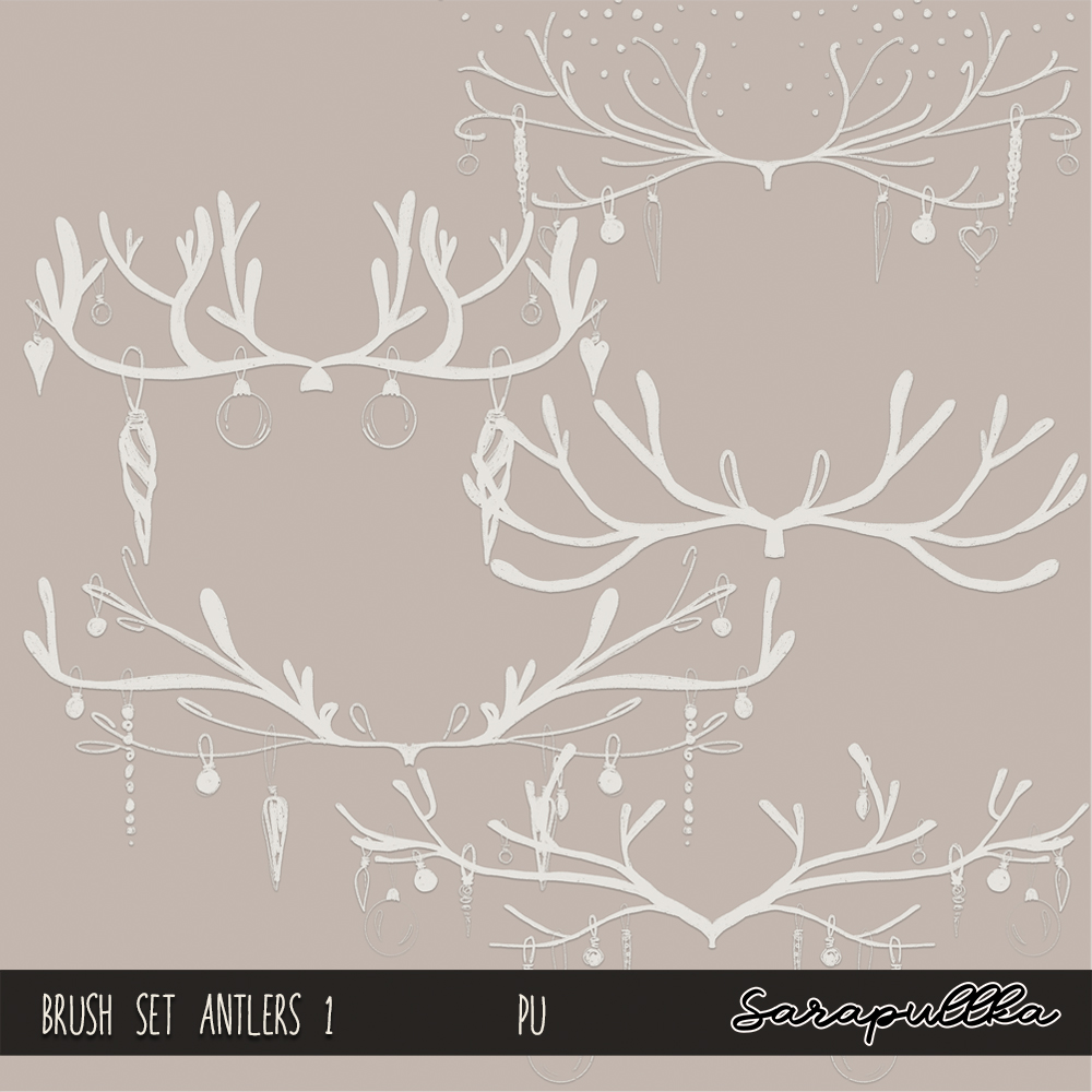 Brush Set: Antlers 1