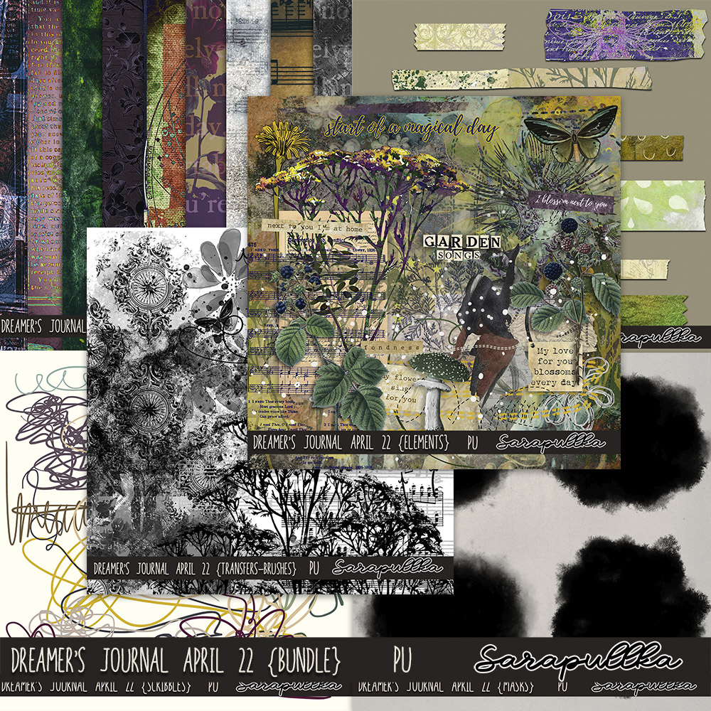 Dreamers Journal April 2022 Bundle