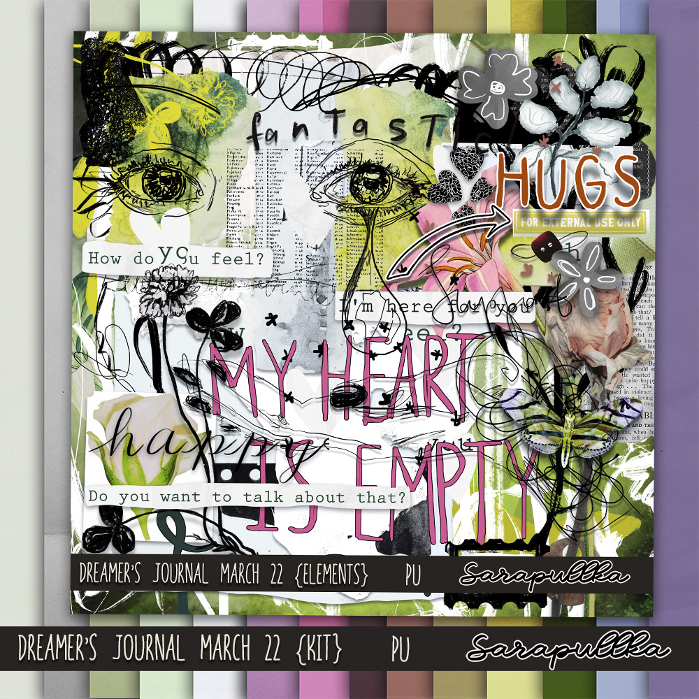 Dreamers Journal March 2022 Kit