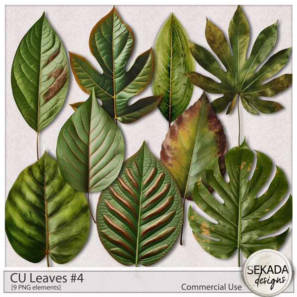 CU Leaves #4 by Sekada Designs