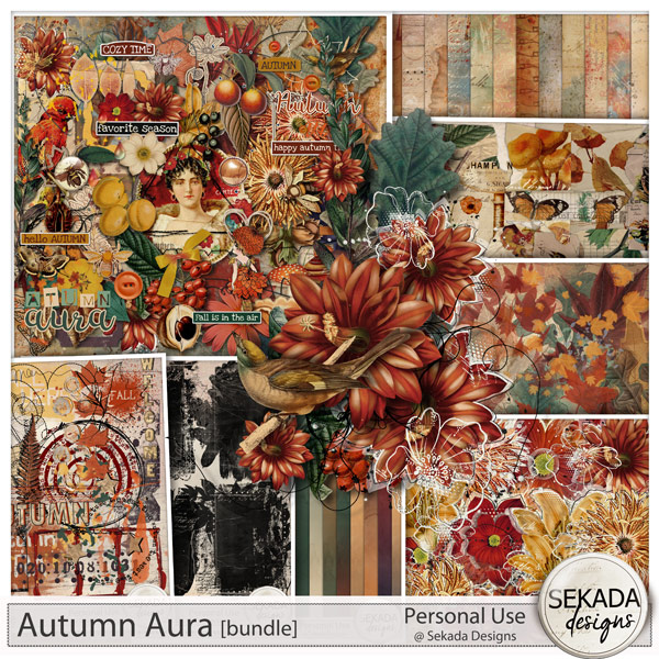 Autumn Aura Bundle by Sekada Designs