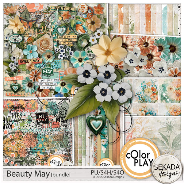 Beauty May Bundle by Sekada Designs