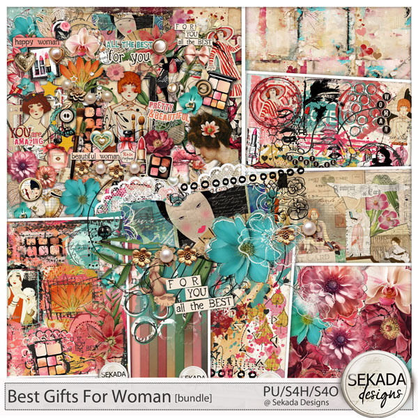 Best Gifts For Woman Bundle by Sekada Designs