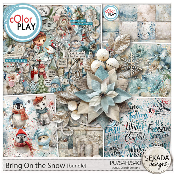 Bring on the Snow Bundle by Sekada Designs