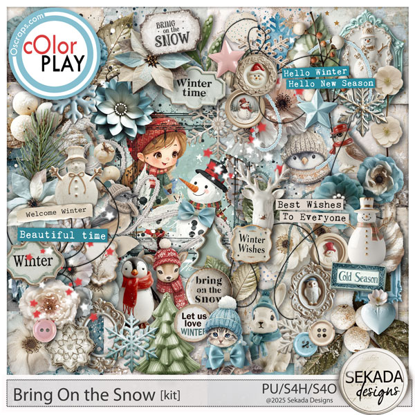 Bring on the Snow Kit by Sekada Designs