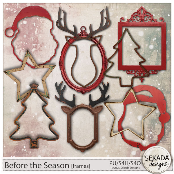 Before the Seasone Frames by Sekada Designs