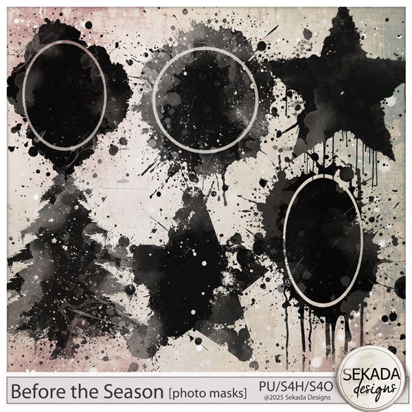 Before the Seasone Photo Masks by Sekada Designs