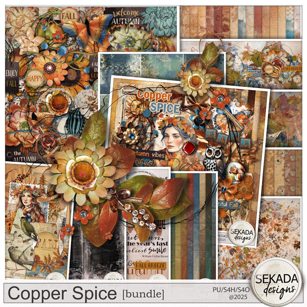 Copper Spice Bundle by Sekada Designs 