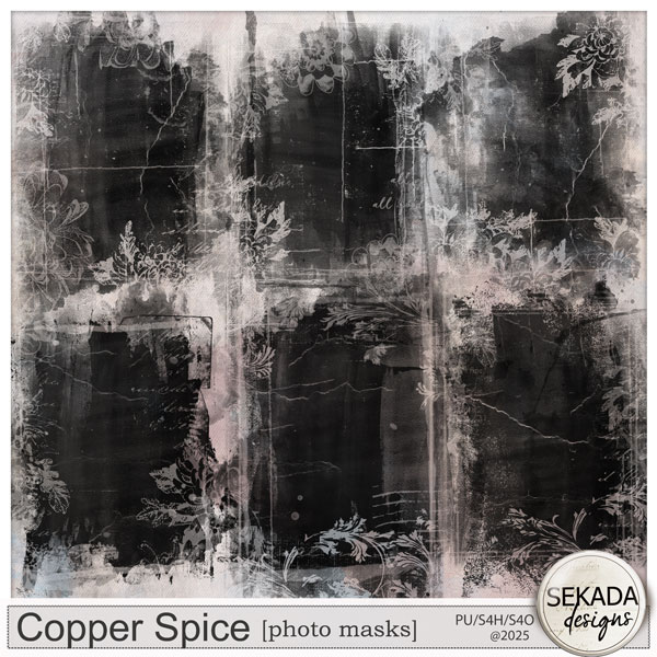 Copper Spice Photo Masks by Sekada Designs
