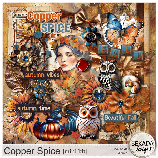 Copper Spice Mini Kit by Sekada Designs 