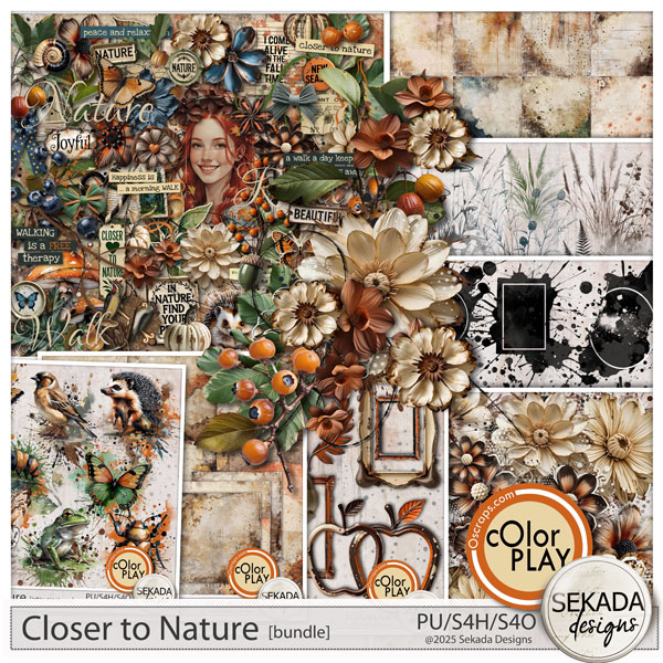 Closer to Nature Bundle by Sekada Designs