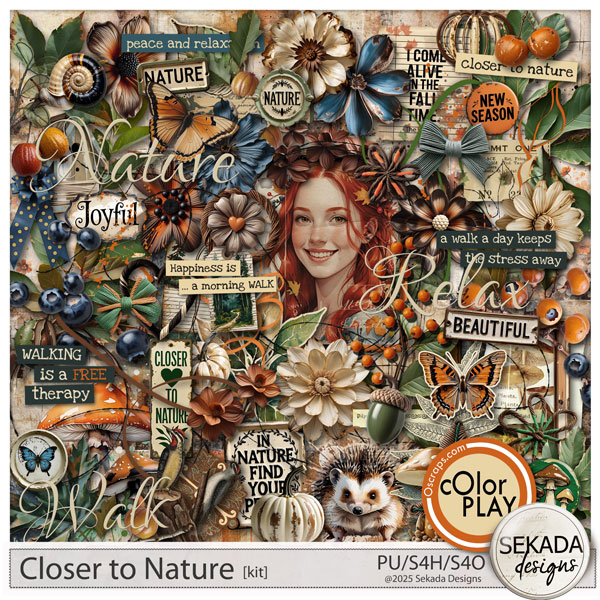 Closer to Nature Kit by Sekada Designs 