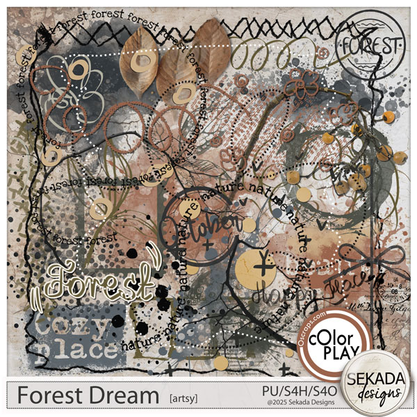 Forest Dream Artsy by Sekada Designs