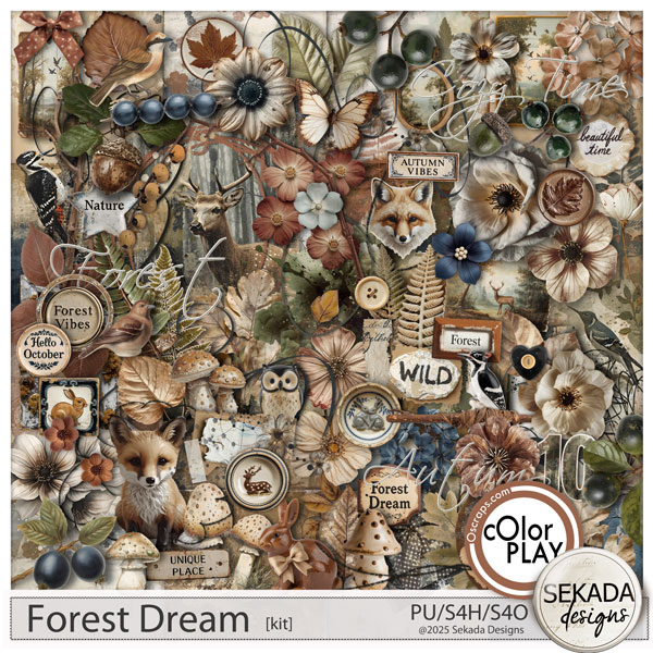 Forest Dream Kit by Sekada Designs