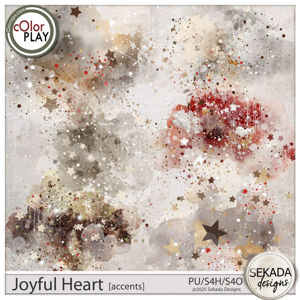 Joyful Heart Accents by Sekada Designs  